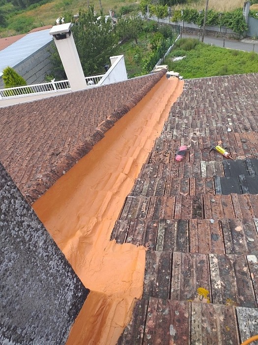 Especialistas en reparación de tejados de teja, pizarra y tela asfaltica